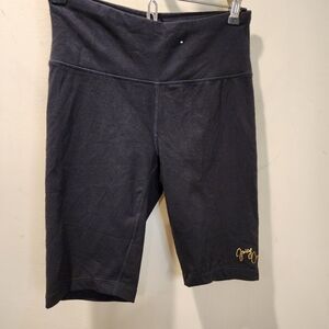 Juicy Couture Black Bike Shorts with Compression Fit Size S